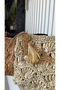 Handmade Wicker Clutch Portfolio Bag 32X22Cm - 2