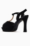 Women's Stoned Evening Dress Shoes 26Y 26Y493-2 Black - 3