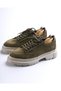 Italian Style Internal and External Natural Leather Suede Men's Shoes Khaki T12954 - 5