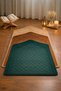 Velvet Prayer Mat Non-Slip Latex Base Orthopedic Supported 70X120 - 3