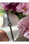 Minimal Metal Cord Women's Wristwatch Silver - 4
