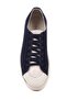 - Genuine Suede Leather Navy Blue Color Men's Sneaker - 666-01-03 - 6