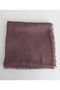 Flamli Cotton Anti-Sweat Scarf, Usable in 4 Seasons, 100X100 Cm, Dark Dusty Rose Color - 2