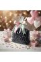 Zigzag Crinkled Paper 250 Gr Luxury Gift Filler Gift Packaging Material Crinkled Paper Anthracite Black Color - 6