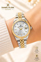 Women's Watch with Metal Case - Strap 3 Atm Water Resistant - 3