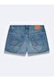 Judy Mid Indigo Shorts - 4