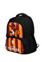 Licensed Victor Osimhen School Bag - 3 Compartment Faux Leather Panelled Primary School Backpack - 2