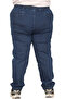Mode XL Real Big Size Women's Pants Jeans Toronto Jogger 23916 Navy Blue - 3