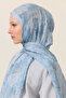Monaco Kraş Shawl-Blue - 5