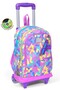 Kids Pink Yellow Lavender Camouflage Patterned 3-Piece Bag Set Set0134001 - 2