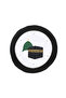 Hajj Umrah Sarige – Black Fabric – White Skullcap – Cross Wrap – Mecca-Medina – 7 Meters - 4
