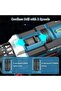 Cordless Drill Machine 21V Kit with Tool Box, Rechargeable 2 Battery, Charger-Heavy Duty Electric fo - 3