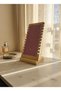 Decorative Wooden Pink Jewelry Organizer Stand Necklace Bracelet Accessory Organizer Gift - 3