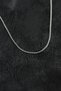 Luxury 316L Steel Silver Color Thin Venetian Chain Model Men's Necklace 2026 New Season
