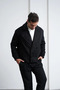 Soft Textured Crepe Model Cashmere Jacket - 4