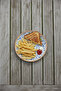 Set of 6 Valencia Serving Plates 25cm Digital Tiara-A - 4
