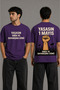 1 May Workers' Day Unisex Oversize T-Shirt Printed 100% Cotton T-Shirt Comfortable Fit