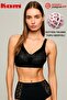 Premium Women's Adjustable Fixed Strap Underwire-Free Gathering Bra Without Cups and Wire-Free High Quality Bra
