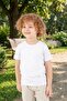 Beige Children's Suit - Jacket, Pants and Basic T-Shirt |   Stylish and Comfortable - 6