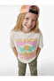 Printed Short Sleeve Crew Neck Cotton T-Shirt