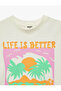 Printed Short Sleeve Crew Neck Cotton T-Shirt - 6