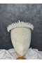 Luxurious Zircon Stone Detailed Bridal Crown Henna Night Wedding Hair Accessory Stylish Design