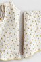 2-piece crinkled cotton set - 2