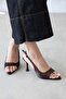 Diana Women's Heeled Satin Sandals Brown - 2