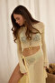 Yenka Basic Thin Yellow Knitwear Crop