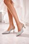 Rigel Large Size Women's Stoned Comfortable Sandals Shoes - 4