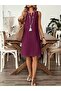 Women's V-Neck Strappy Mini Dress - 3