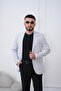 Men's Linen Blazer Jacket Slim Fit Summer Breathable