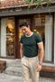 Wour Men's 100% Cotton Premium Crew Neck Nefti T-Shirt with Contrast Collar and Sleeves, Fit Fitment - 5