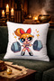 Power Puff Girls Game Anime Themed Throw Pillow Cover – 43X43 Decorative Pillowcase Double-Sided Printing - 4