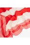 Self-Tie Red Women's Pareo with Logo Detail - 2