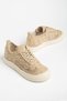 Naz Women's Braided Beige Thick Sole Casual Women's Sneaker - 2