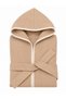 Hooded Bathrobe for Girls and Boys, 100% Cotton, Muslin, Color Options Available - 3