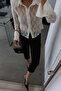 Lace Transparent Shirt - 3