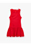 Slim Fit Crew Neck Sleeveless Bodycon Mini Dress - 4