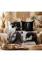 Modern Horse Pattern Throw Pillow Cover, Decorative Pillow, Living Room & Bedroom Decor - 2