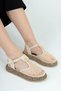 New Season Imported Quality Imported Material Cowhide Leather Powder Mesh Material Summer Slippers Sandals - 3