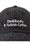 ''Dedikodu & Turkish Coffee'' Embroidered Washed Hat /''Dedikodu & Turkish Coffee'' Embroidered Washed Baseball Cap - 3