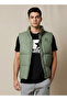 Men Relaxed Fit Quilted Sleeveless Puffer Jacket