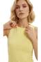 Yellow Thick Strap Blouse - 3