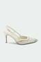 İnzagi Stone Detailed Women's Heeled Shoes - 5