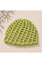 Hand Knitted Mesh Look Bandana Beanie - 2
