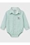 Isyi̇s Baby Boy Striped Snap Button Shirt - 2