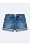 Judy Mid Indigo Shorts - 3