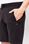 Men Drawstring Embroidered Logo Basic Short, Navy - 3