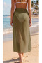 Long Khaki Tulle Pareo 145X90 - 2